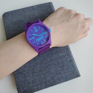 Neff Purple & Blue Statement Watch